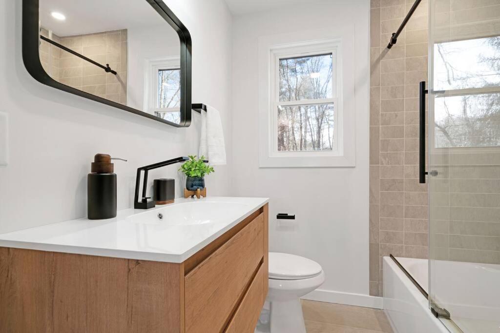 New Paltz Zen Wellness Cabin W/ Hot Tub Dış mekan fotoğraf
